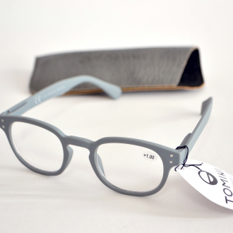 Tomini naočare za čitanje sa dioptrijom NT208 sivi ram
