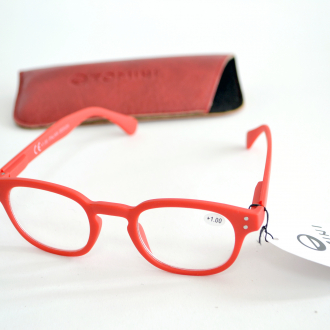 Tomini naočare za čitanje sa dioptrijom NT208 crveni ram